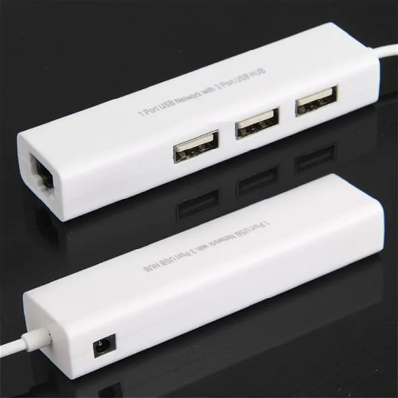 D3 Высокое качество USB концентратор с сетевым адаптером к RJ45 Lan карта Ethernet сетевой