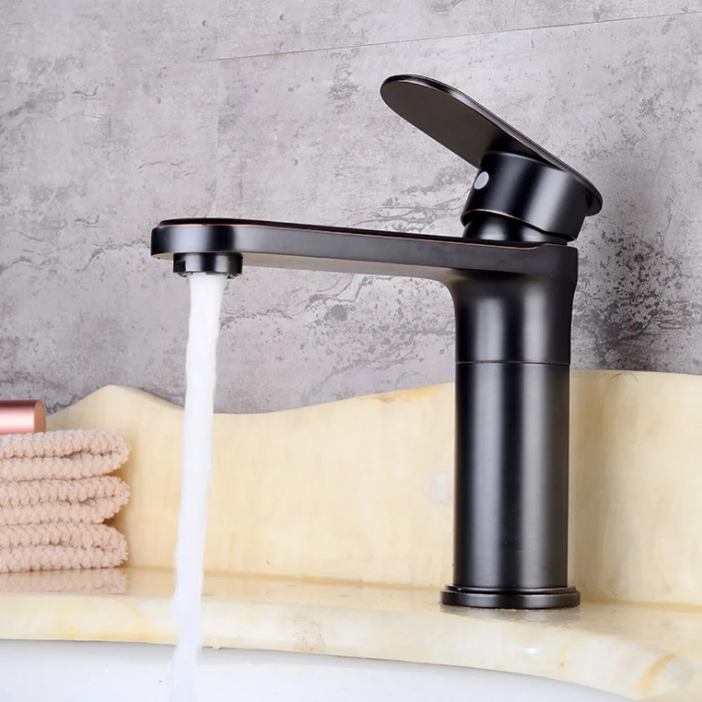 BAOLINLONG Стиль выпечки отделка чаша из латуни смесители для ванной комнаты кран