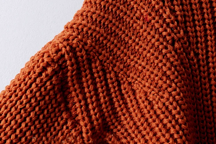 OMCHION Sueter Mujer 2018 V Neck Waves Irregular Crop Sweater Women Casual Korean Short Knit Pullover Autumn Jumper LMM100 | Женская