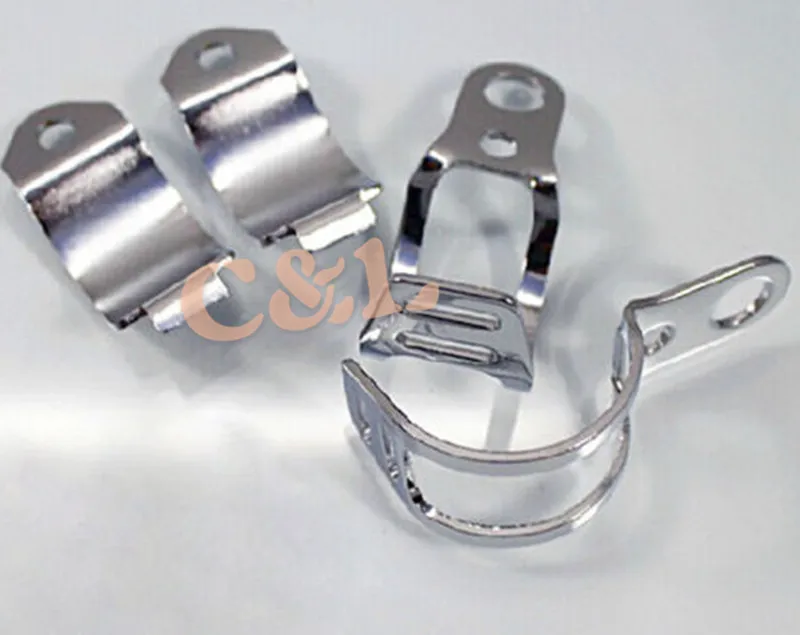 1 пара хромисветильник алюминиевые Кронштейны для указателей поворота фотолампы