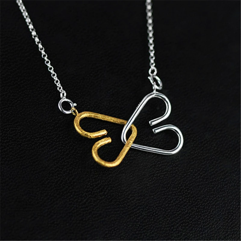 эксклюзивный серебро 925 кулон ожерелье женские ручная работа мода бижутерия