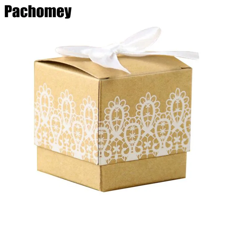 Крафт-бумажная коробка хорошая крафт-коробка обычная крафт-упаковка Размер 5*5*5