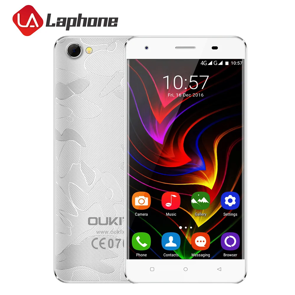 OUKITEL C5 Pro 4G Smartphone 5.0 inch Android 6.0 MTK6737 Quad Core 1.3GHz 2GB RAM 16GB ROM Dual Cameras | Мобильные телефоны и