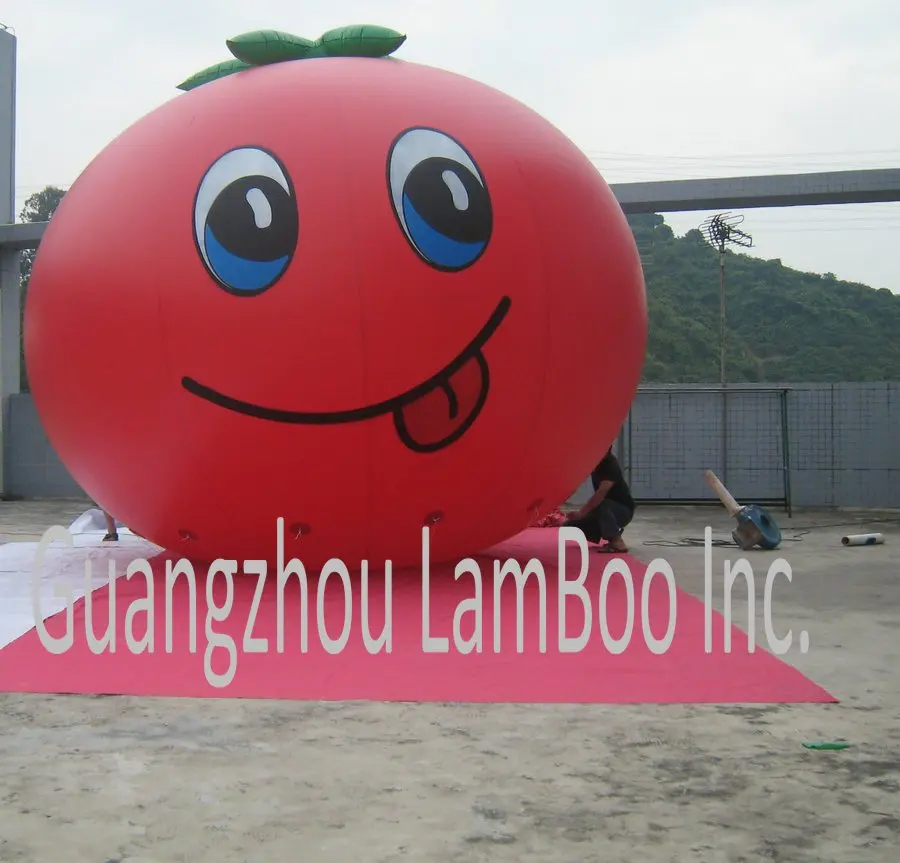 Надувной помидор надувной гелий с особенной смайликом Лидер продаж|inflatables for
