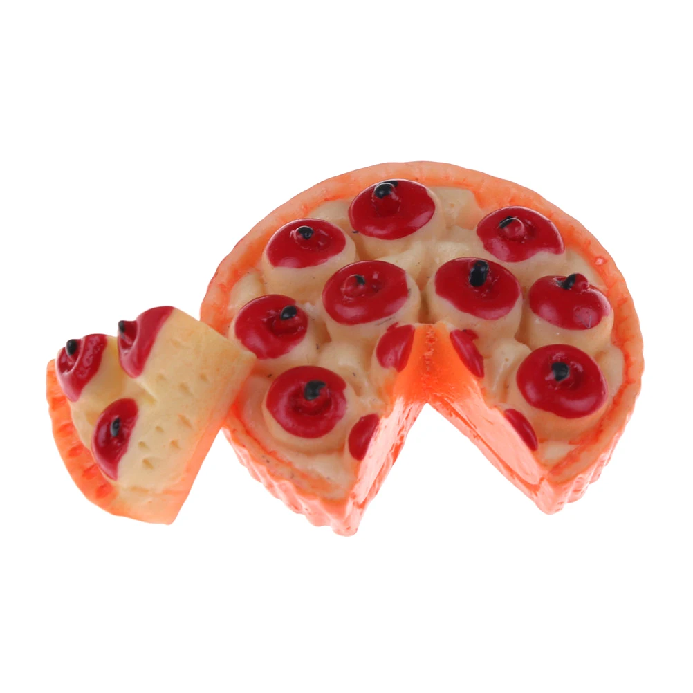 

S/L Size Children Kids Kitchen Pizzas Food For 1:12 Dollhouse Kitchen Toys Miniatures Mini Simulation Foods For Dolls