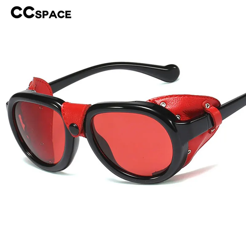 45928 Steam Punk Goggles Windproof Sunglasses Men Women Fashion Shades UV400 Vintage Glasses