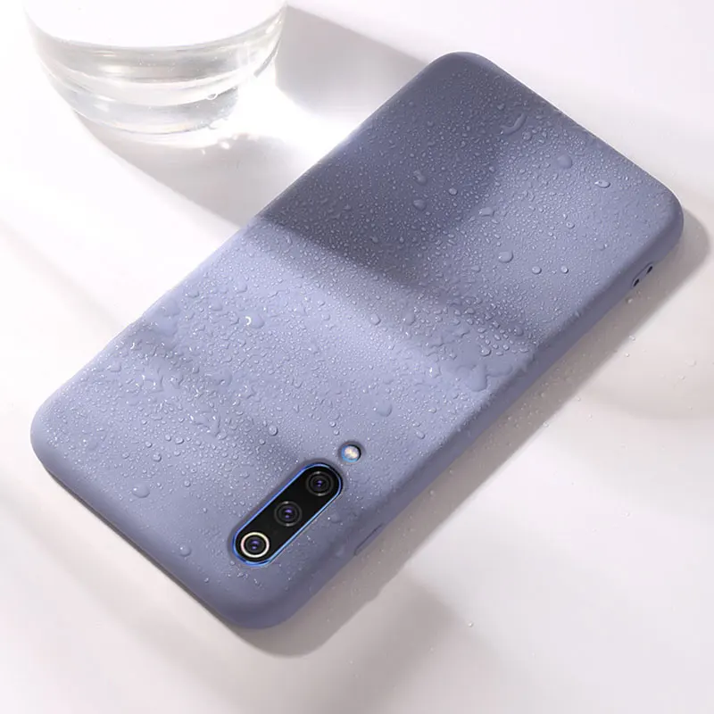 Жидкий силиконовый чехол для Xiao mi 9 mi 8 SE mi 8 Lite mi 8 Explorer mi 6X mi x2S mi x3 Red mi GO Note 7 Pro мягкий чехол для телефона