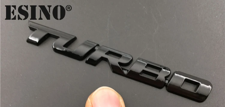 Новый Стайлинг автомобиля Turbo Boost загрузка увеличения 3D металлический хромированный цинковый сплав 3D эмблема значок наклейка авто аксессуар