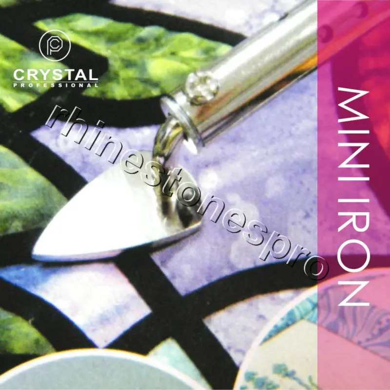 Мини Железный аппликатор для горячей фиксации стразы аппарат кристаллов плоская