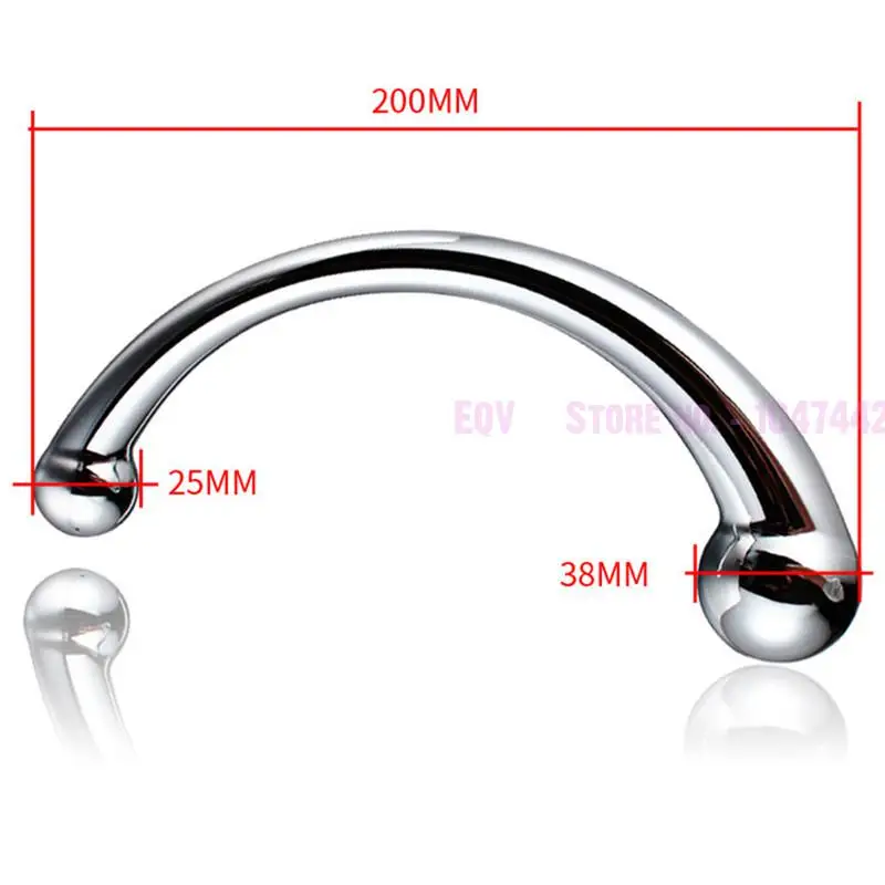 New Gold Color Stainless Steel Anal Dildos Metal Penis Butt Plug Prostate Massager G-Spot Stimulation Sex Products For Women Men | Красота и