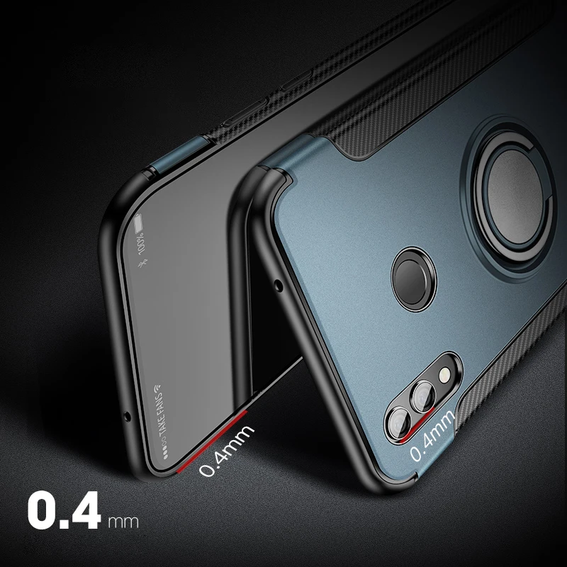 Чехол с держателем на 360 кольцах Для Huawei P30 Pro P20 P10 Mate 20 Honor 8 9 10 Lite 8X 7X P Smart 2019 Nova 3 3i 4