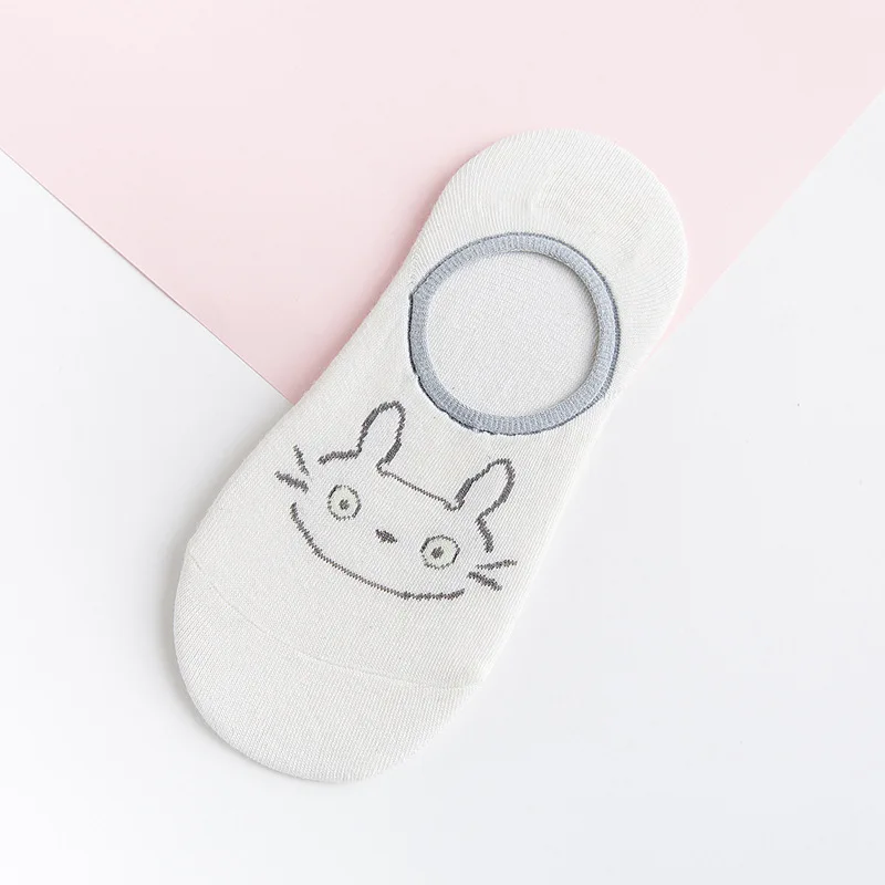 2 пар/лот носки для женщин весна лето новые милые башмачки белые полосатые