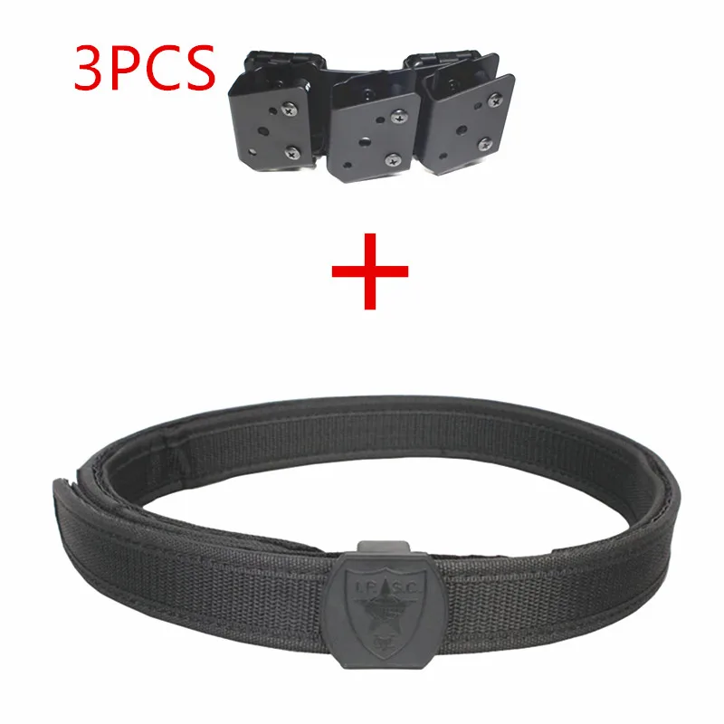 IPSC USPSA IDPA соревнования высокая скорость съемки внутренний и внешний ремень w/3x9 мм журнал пистолет Открытый класс соревнований мешок Holste