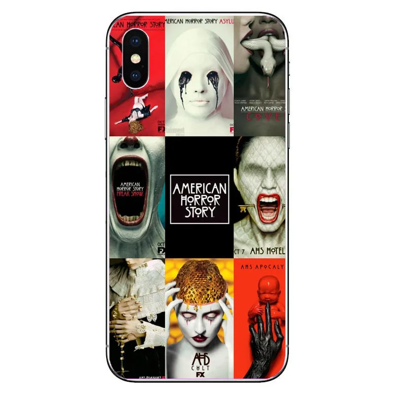Чехол для iPhone 5S se 6s 6splus 7 7plus 8 8p XS MAX American Horror Story|Чехлы-накладки| |