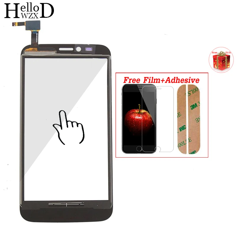 Мобильный сенсорный экран для Huawei Ascend y625 Y 625 емкостный датчик объектива дигитайзер панель Бесплатный клей+ протектор экрана
