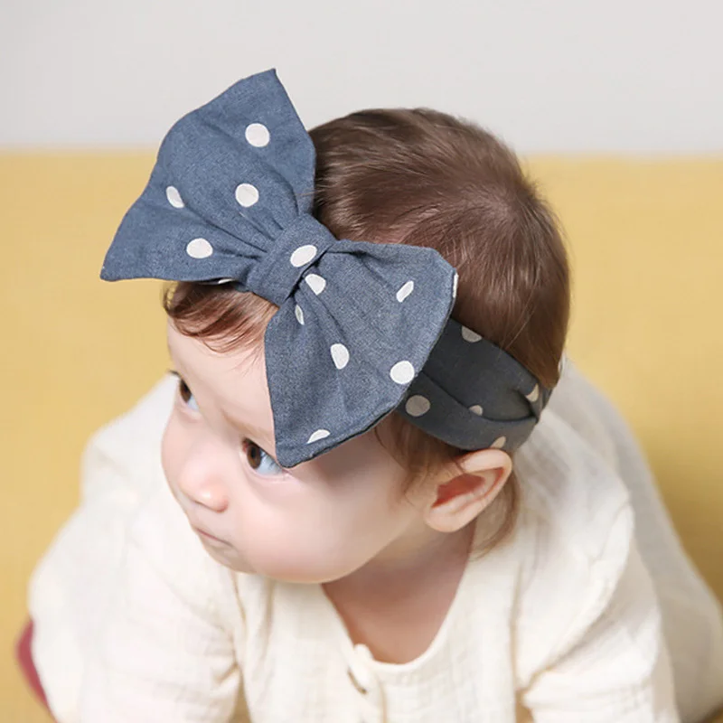 2 шт. Детская повязка на голову с бантом аксессуары для волос fille bebes бандо Флорес
