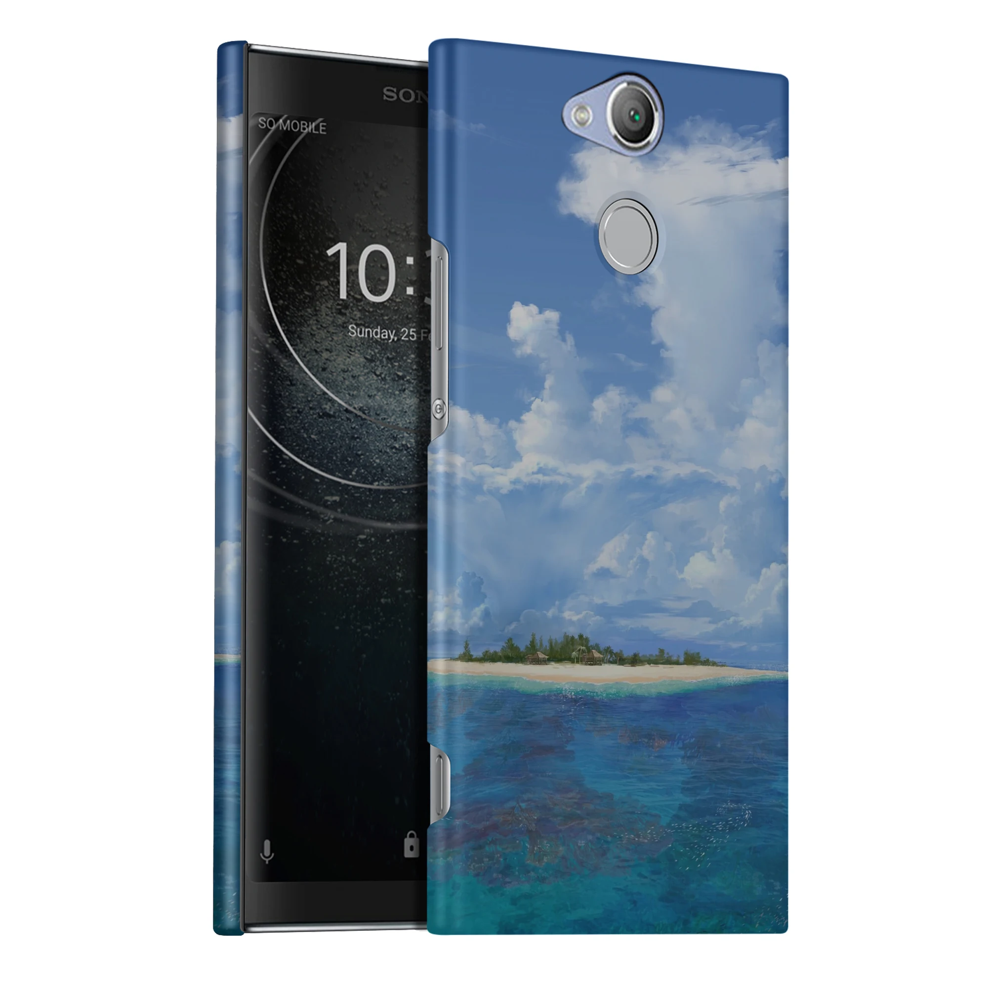 Жесткий пластиковый Чехол из поликарбоната с 3D принтом сделай сам для Sony Xperia X