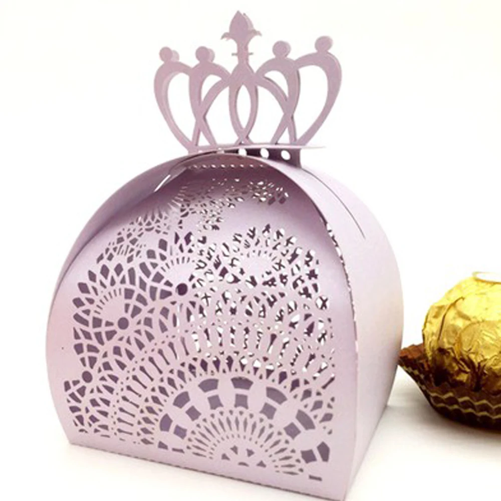 Полый десерт упаковка для хранения подарочная коробка с лентой креативный