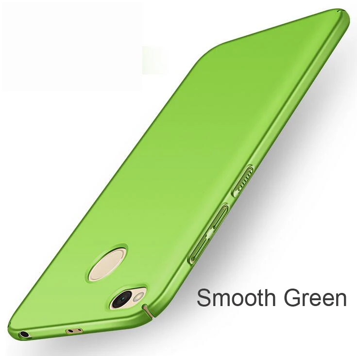 Smooth Green Для Xiao mi Red mi 4X чехол Red mi 4X чехол Vpower Роскошный ультра тонкий жесткий защитный чехол из поликарбоната для Xiao mi Red mi 4X задняя крышка для телефона - Цвет: Smooth Green