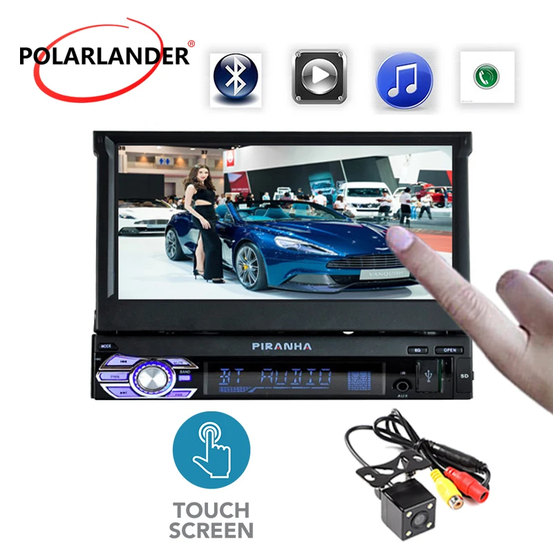 Автомобильный стерео радио FM/USB/SD Пульт дистанционного управления 1 din Размер