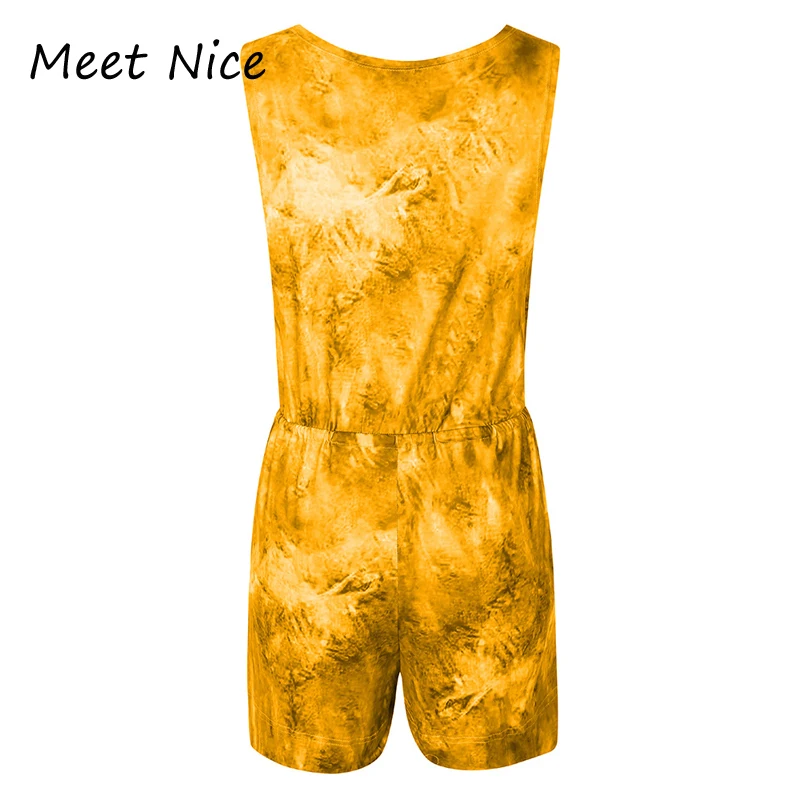 

Short Rompers Womens Jumpsuit Playsuits Overalls Sexy Sleeveless O Neck Casual Bodysuit Women Combinaison Femme Macacao