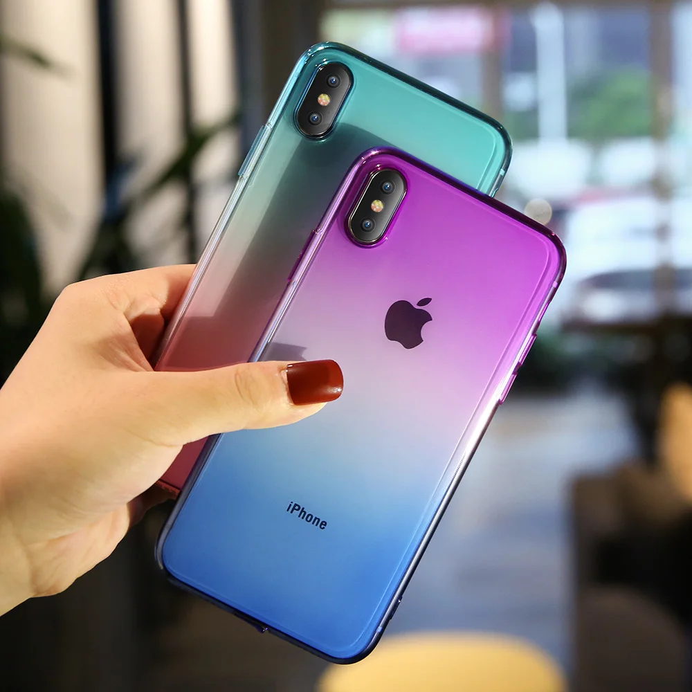 Ультратонкий цветной чехол KISSCASE для телефона Xiaomi Redmi 4X Note 5A 5 Plus Mi8 Se мягкий из ТПУ