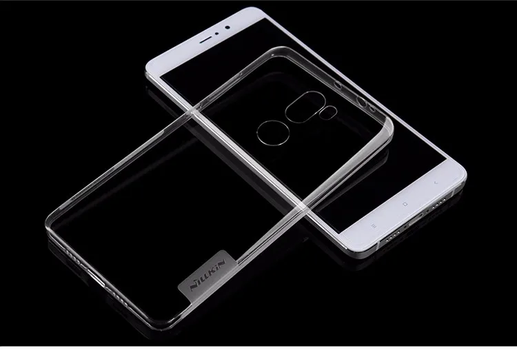 Для Xiaomi Mi 5S Plus Nillkin TPU 0,6 мм Ультратонкий чехол для телефона силиконовый чехол кристально чистый чехол для Xiaomi Mi 5s Plus