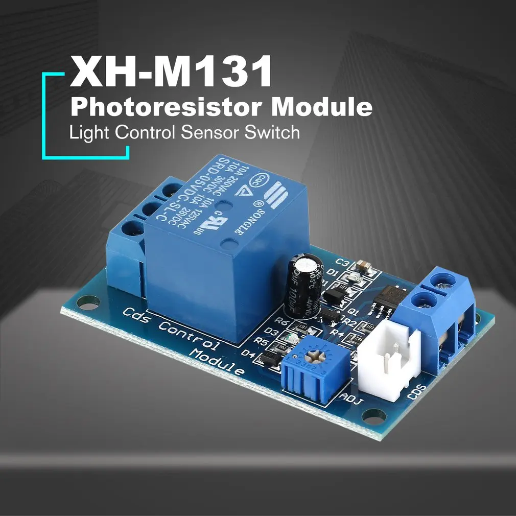 Мини XH M131 5 в пост. Тока светильник для управления фоторезистором модуль датчика