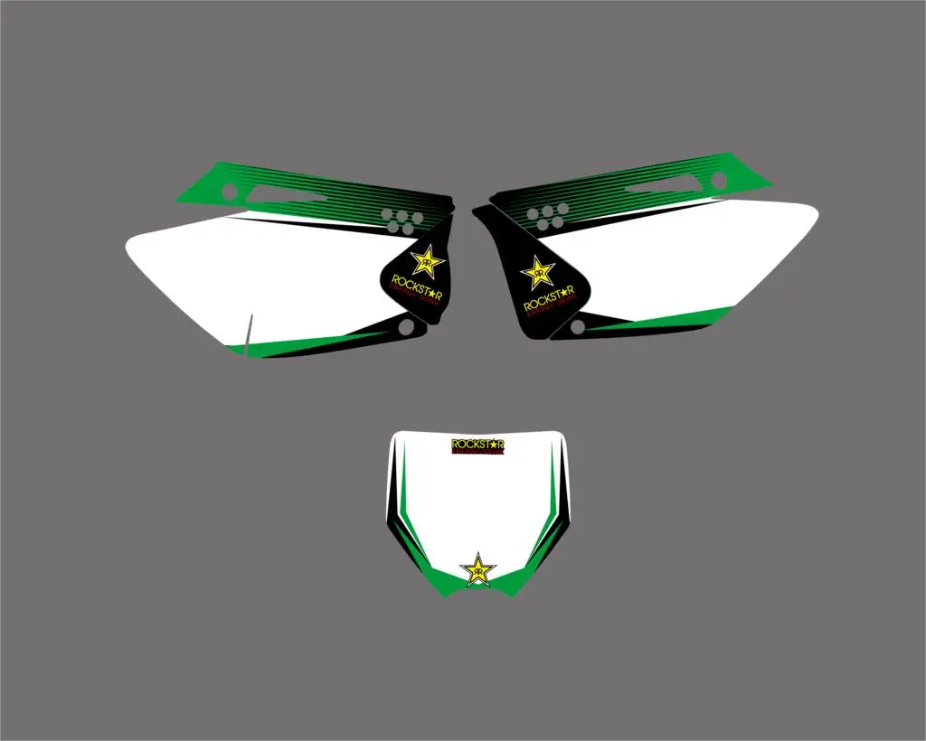 Набор стикеров для Kawasaki KX250F KXF250KXF 250 KX 250F 2006 2007 2008 Star|sticker kit|team graphics250 kx |