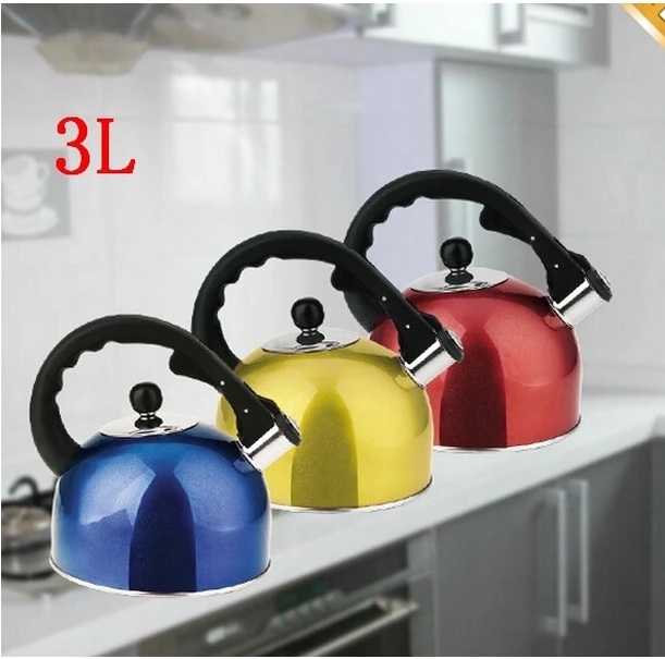 Чайный чайник из нержавеющей стали 3 л|tea kettle whistle|stainless steel kettlekettle stainless |