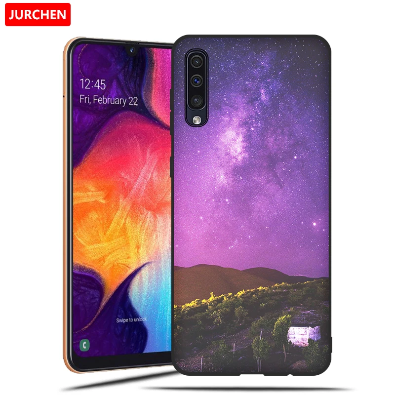 Чехол JURCHEN для телефона Samsung Galaxy A50 мягкий силиконовый чехол с рисунком 6 4 дюйма A 50