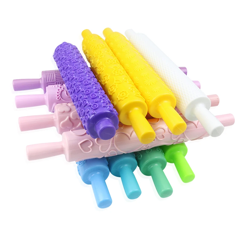 1 шт. пластиковый ролик для украшения торта|fondant rolling pin|rolling pincake roller |