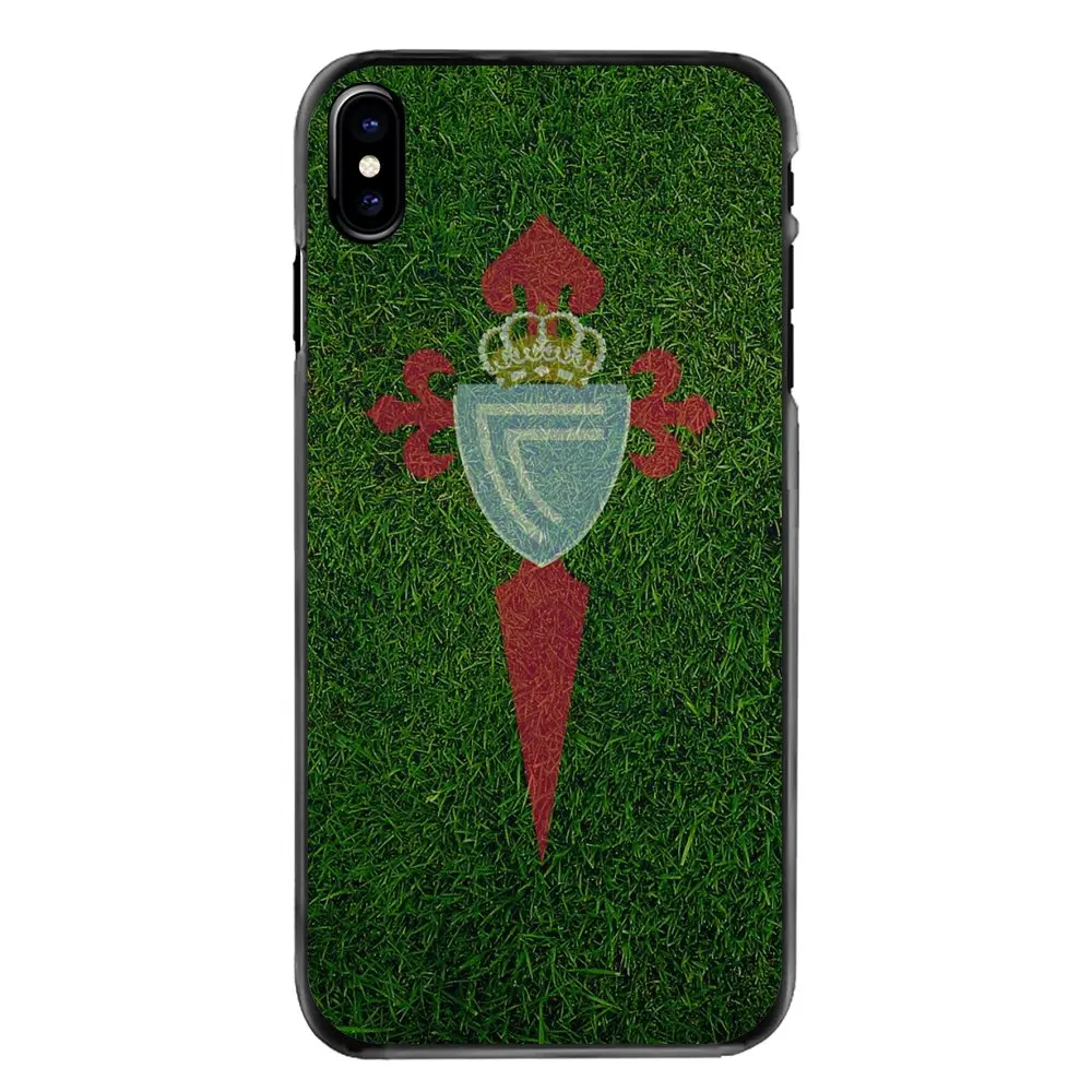 Accessories Cover Spanish football club celta de vigo logo For iPhone 4 4S 5 5S 5C SE 6 6S 7 8 Plus X XR XS Max iPod Touch |
