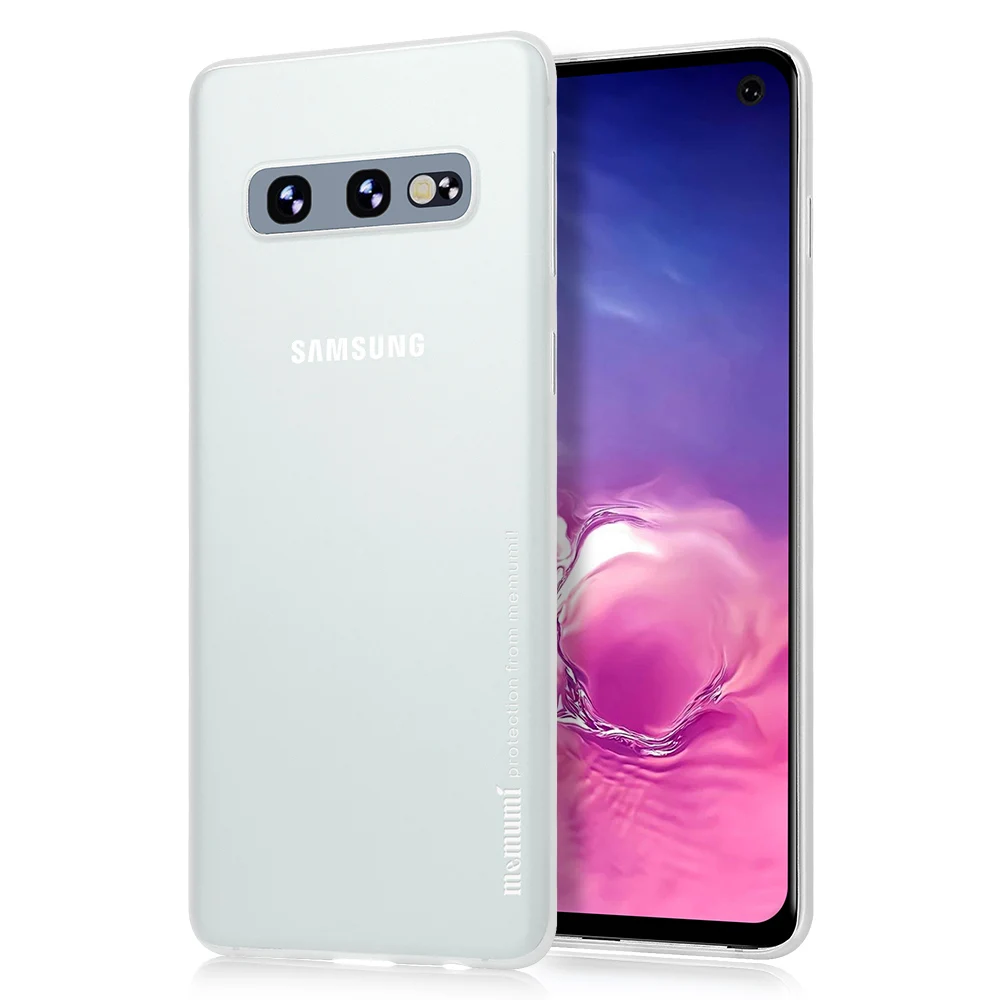 S10e Trans-White Чехол для samsung Galaxy S10e, ультратонкий 0,3 мм PP матовый чехол для samsung Galaxy S10e Тонкий чехол для телефона с защитой от отпечатков пальцев s10 e - Цвет: S10e Trans-White