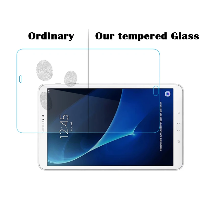 Закаленное Стекло для samsung T580 Экран протектор Galaxy Tab A 10 1 (2016) t585 защитной пленкой