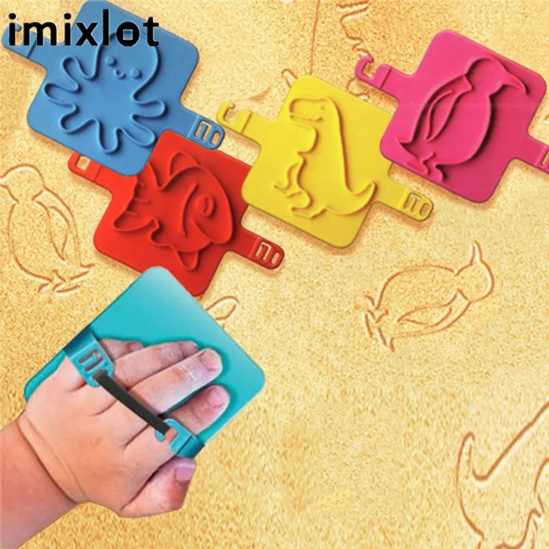 Imixlot милые детские Веселые Пляжные уплотнения Мультяшные животные пляжные PP