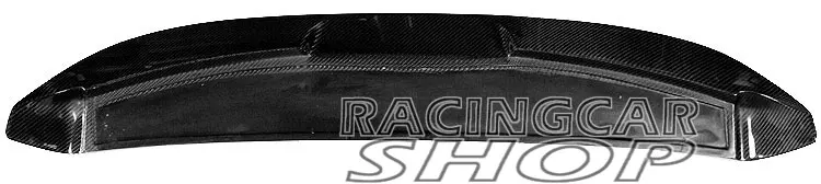 Задний спойлер на крыло из настоящего углеродного волокна крышу подходит для Smart