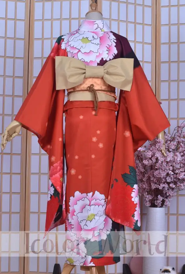 Кимоно для косплея Kamisama Kiss Nanami Momozono|Костюмы аниме| |