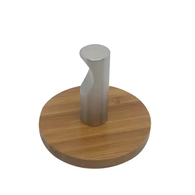 4 шт нотчи клейкие крючки бамбуковое дерево и нержавеющая сталь настенные