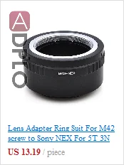 Адаптер для объектива Pixco подходит для объектива M42 для камеры Nikon Ai D7100 D5200 D600 D3200 D800/D800E