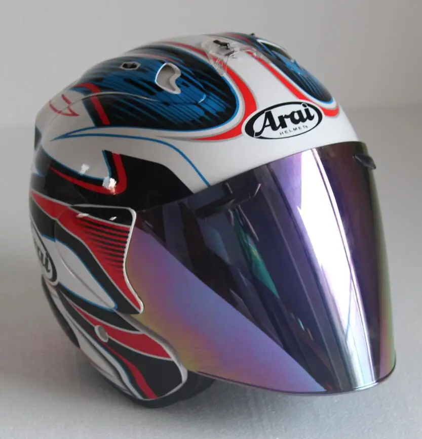 Design 16 Arai двойного назначения Череп мотоциклетный шлем Capacete Casco Новинка Ретро мотоциклетный шлем половина лица шлем - Цвет: Design 16
