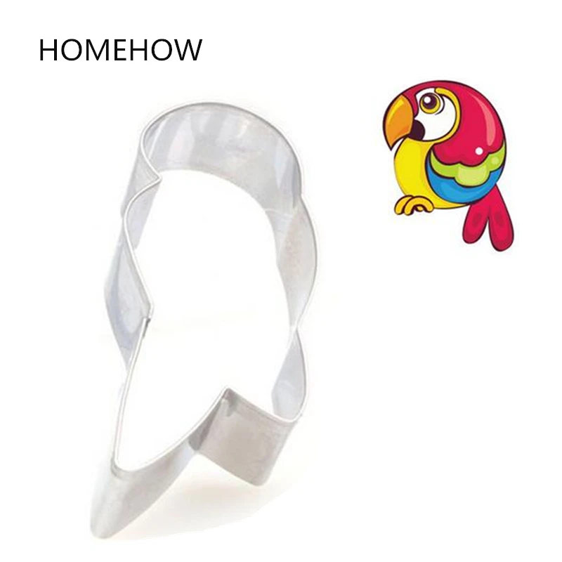 1PC/Lot Stainless Steel Bird Parrot Biscuit Cutter Fondant Pastry Decoratings Tips Cake Cupcake Decorator Baking Tools | Дом и сад