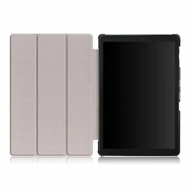For Samsung T590 T595 T597 Flip Cover Slim Stand PU Case Galaxy Tab A SM-T590 100PCS/Lot | Компьютеры и офис