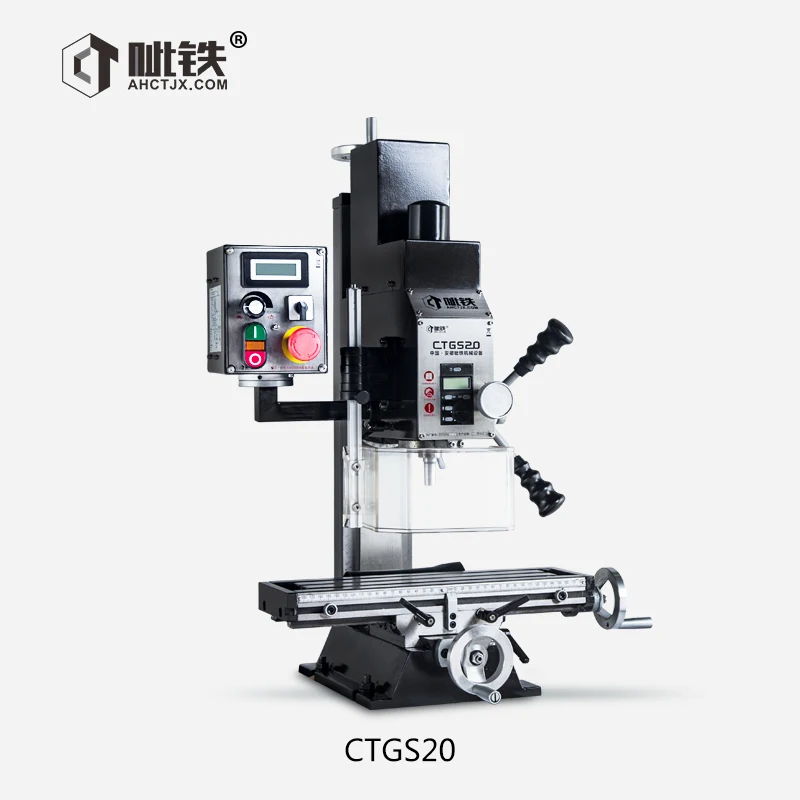 Микро сверлильный и фрезерный станок CTGS20 обучающий многофункциональный бытовой