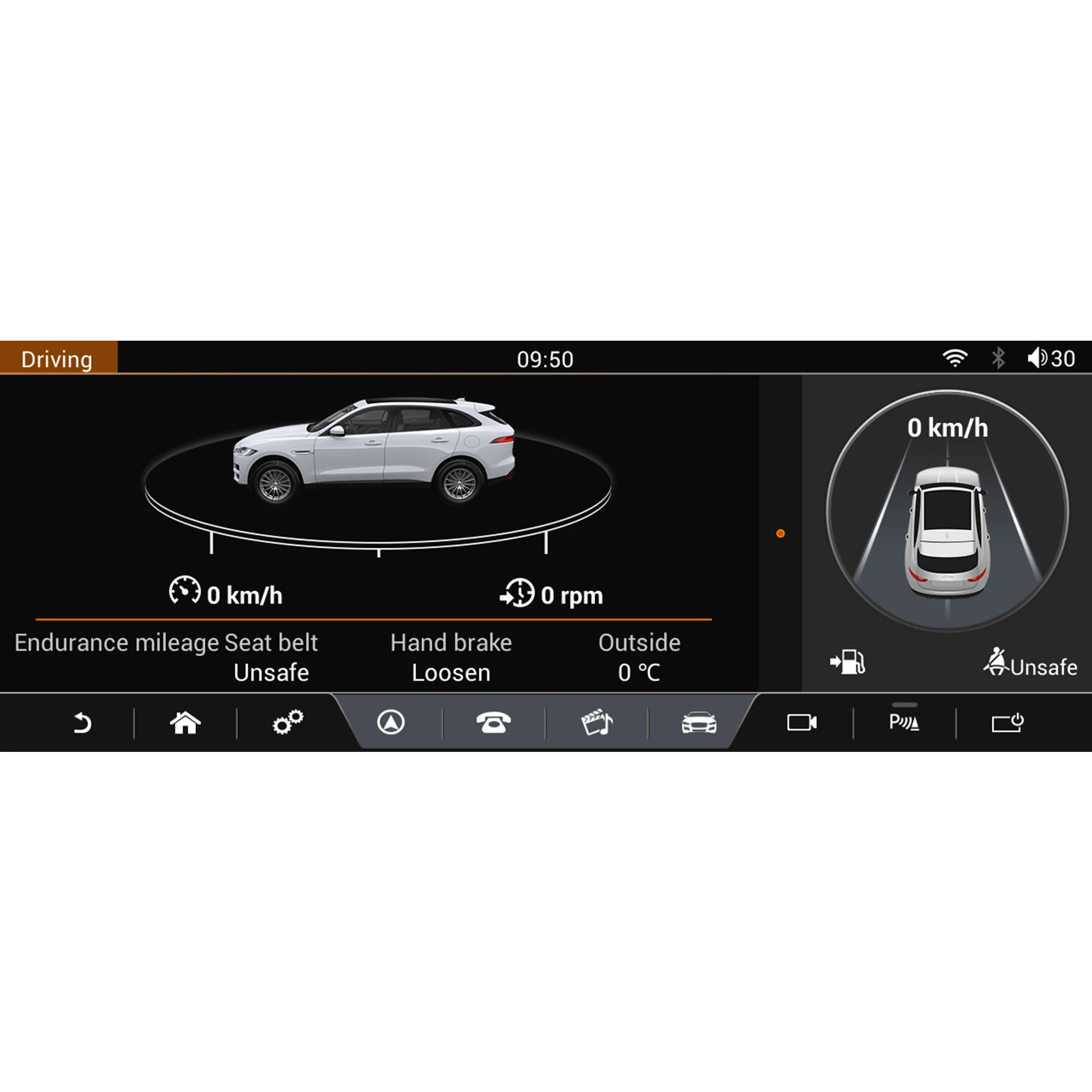 10,25 ''для LAND ROVER DISCOVERY SPORT Dashboard мультимедиа Navi gps Bluetooth Android 7,1 ram+ rom 2+ 32GB плеер