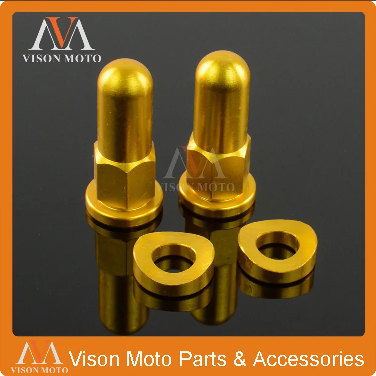 Gold MX Rim Covers Nuts Washers Security Bolts For suzuki RM125 RM250 RMZ250 RMZ450 RMX250 RMX450 DRZ400 Motocross Dirt Bike | Автомобили