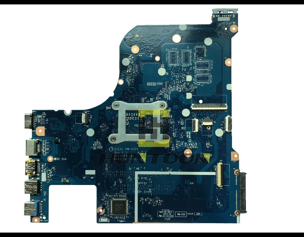 High quality FRU:5B20G89579 FOR Lenovo Ideapad G70-70 Laptop Motherboard AILG1 NM-A331 SR1EN I3-4030U DDR3L 100% Fully Tested | Компьютеры