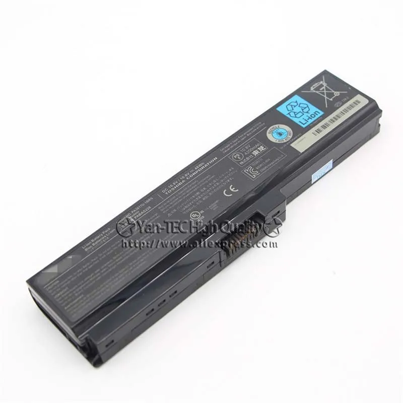 Оригинальный аккумулятор для Toshiba L600 L730 L650 L645 L655 L700 L735 L750 L755 L740 L745 PA3817U PA3818U-1BRS PA3634U