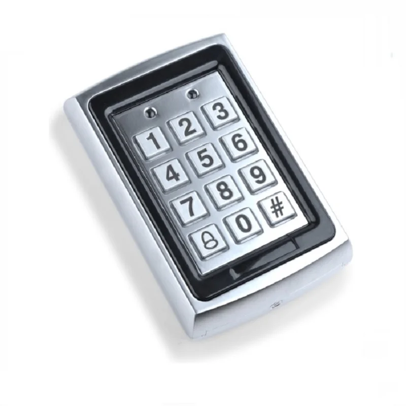 Автономное металлическое устройство управления доступом к двери с клавиатурой |