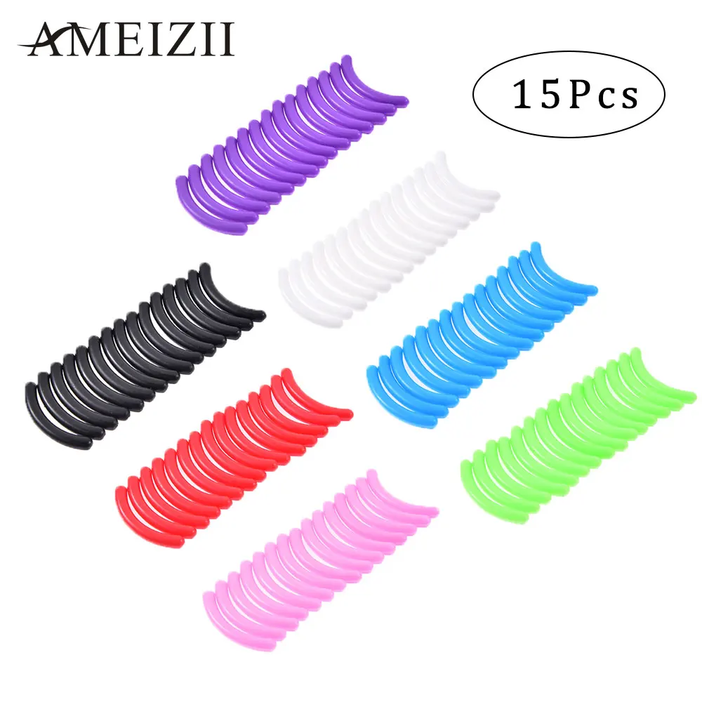 Пластиковые Сменные подушечки для завивки ресниц AMEIZII 15 шт./лот универсальная